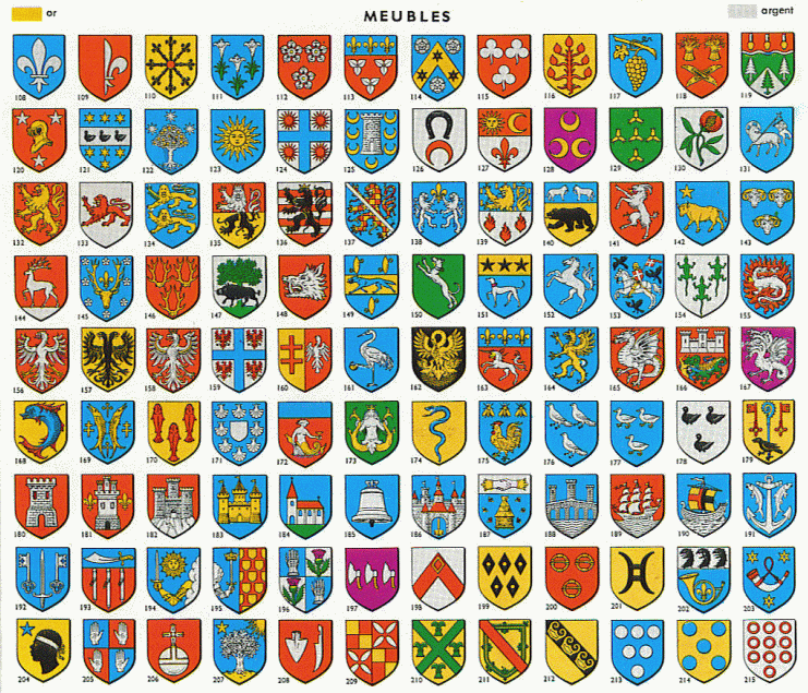Signification Des Symboles Des Armoiries Et Des Boucliers Les Signification Des Symboles Des Armoiries Et Des Boucliers Les